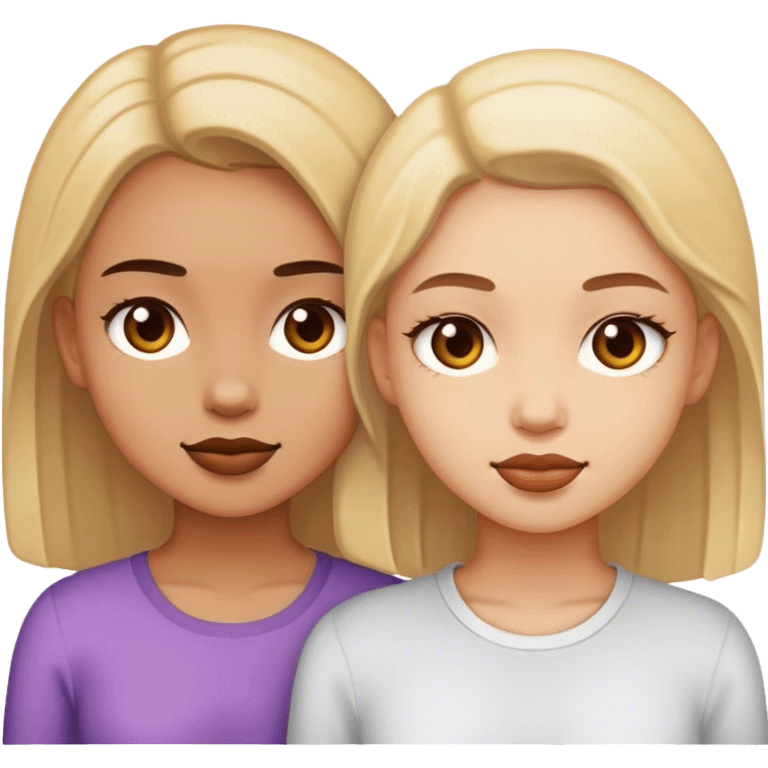 Two girls emoji