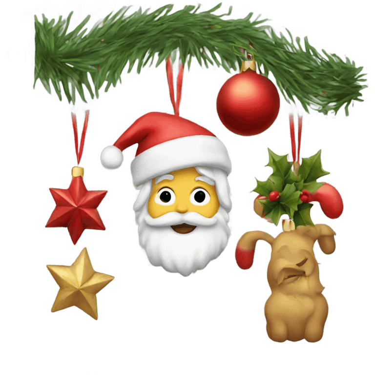  Christmas decorations  emoji