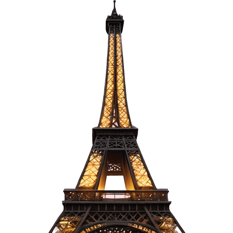 Eiffel tower light up emoji