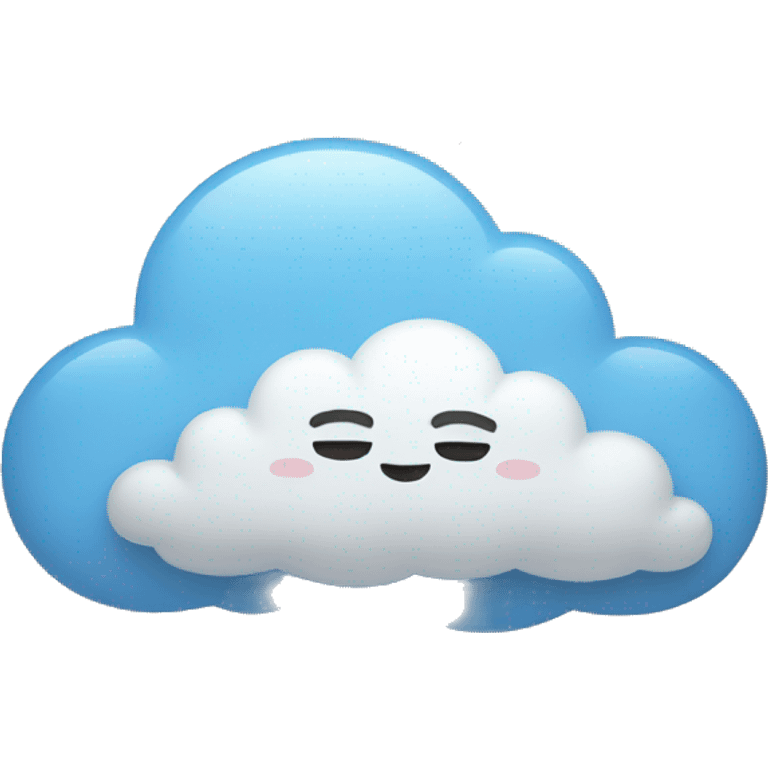 Cloud emoji