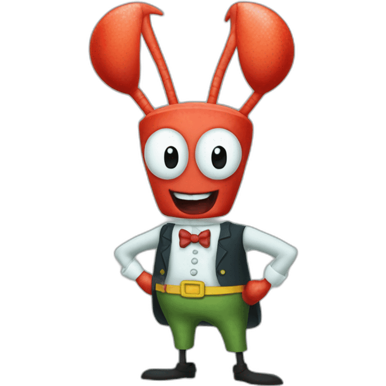 mr krabs at krusty krab emoji