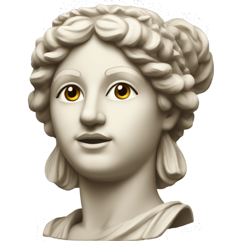 greek godess statue  emoji