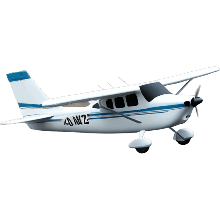 Cessna 172 in a spin  emoji