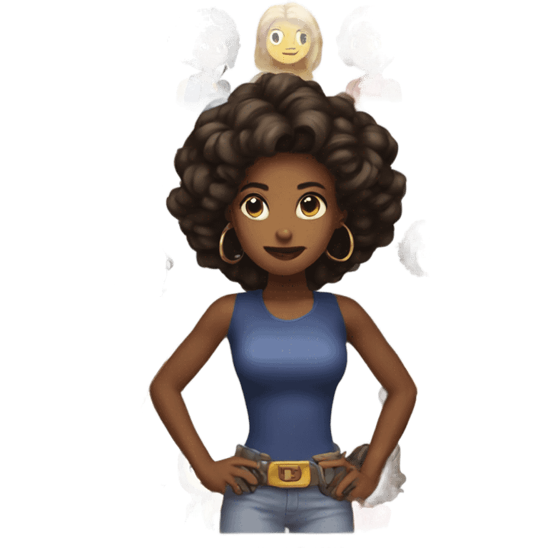  The super powerful girls emoji