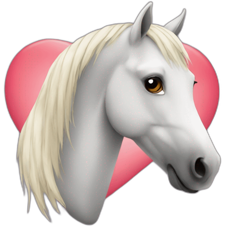 horse in heart emoji