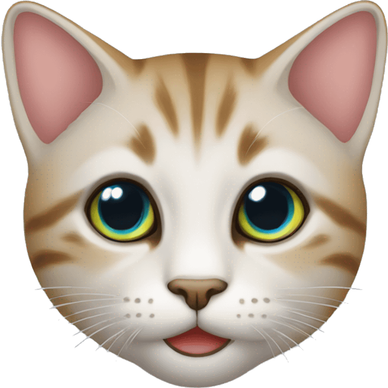 Gato siamês animação  emoji