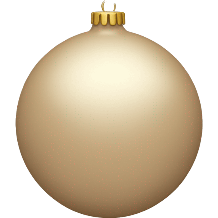 beige ornament emoji