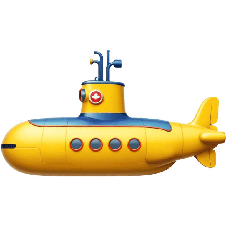 Yellow big submarine emoji