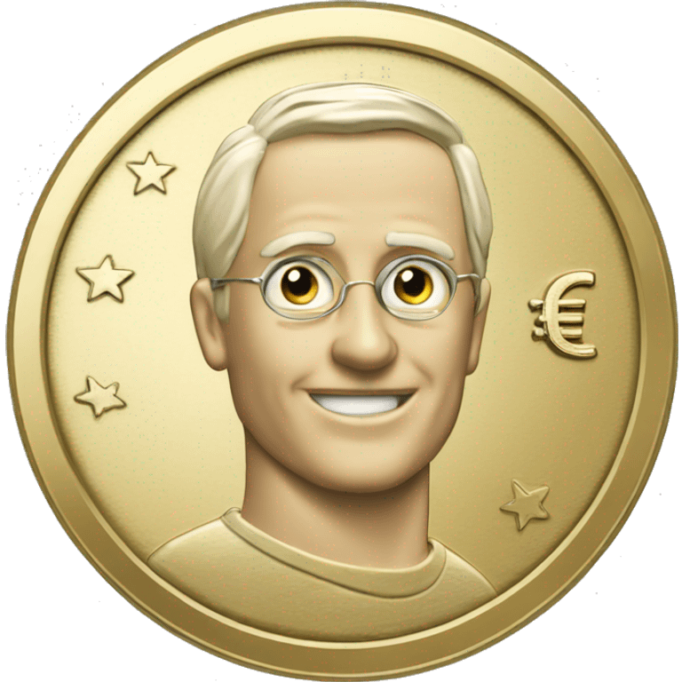 1 euro monney coin emoji