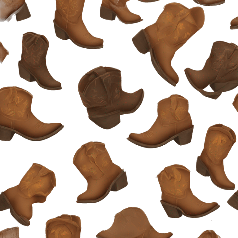 Pretty western boots emoji