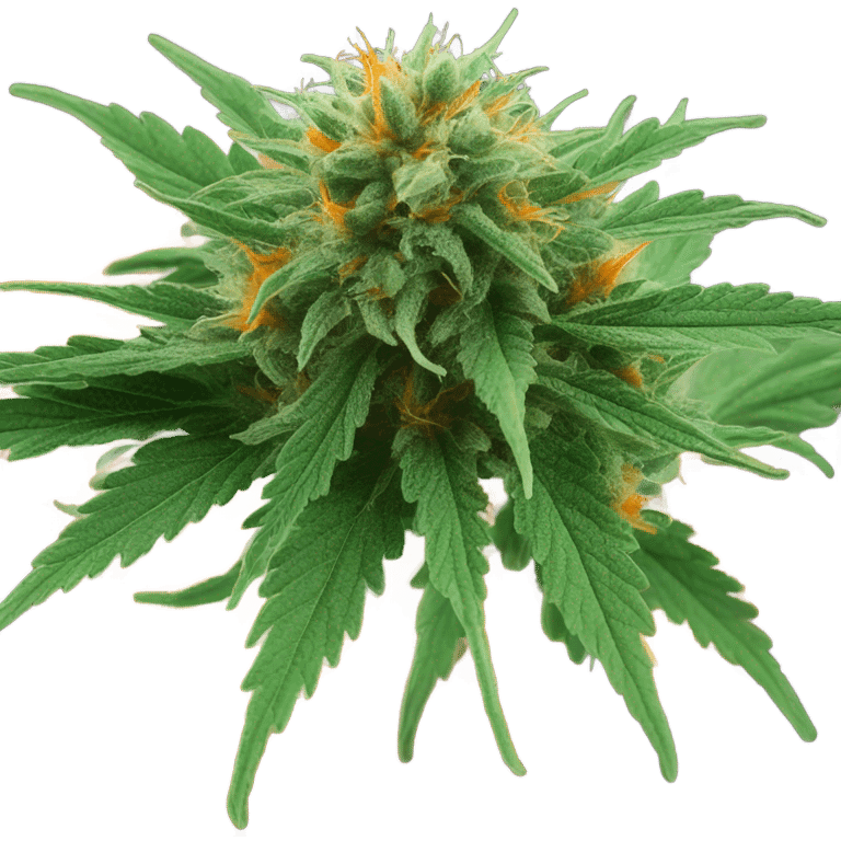 cannabis bud  emoji