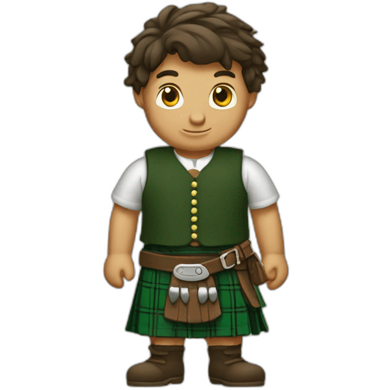 kilt écossais emoji