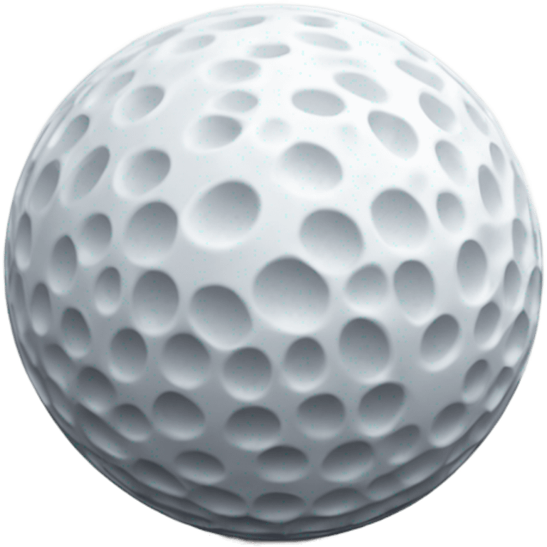 golfball and tee emoji