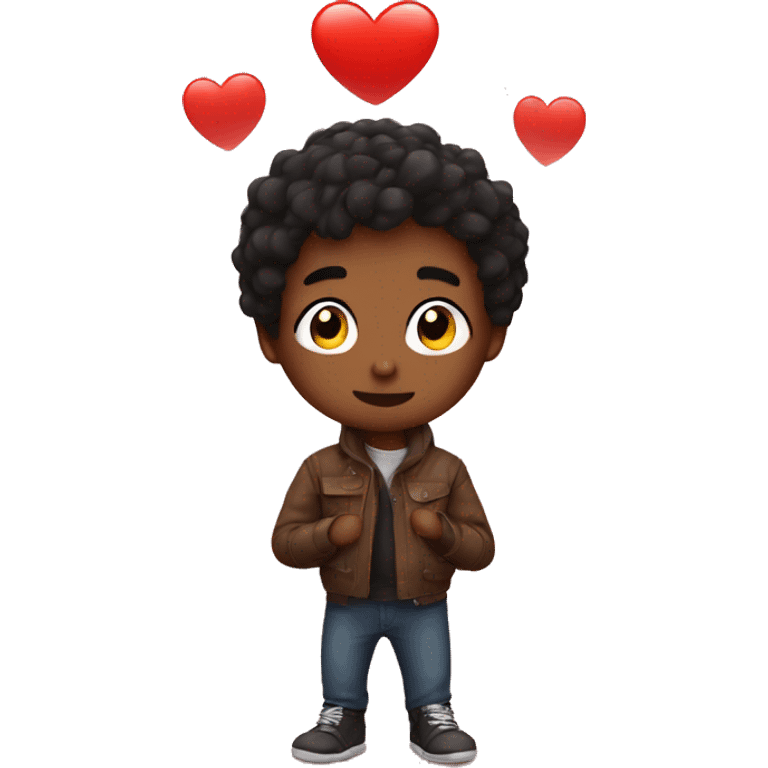  cute  love   boy emoji