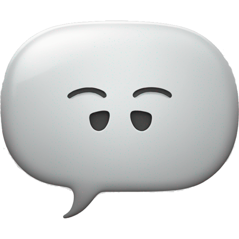 speech bubble with translated
text emoji