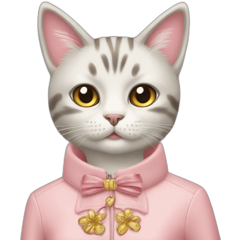 Miumiu fashionable cat emoji