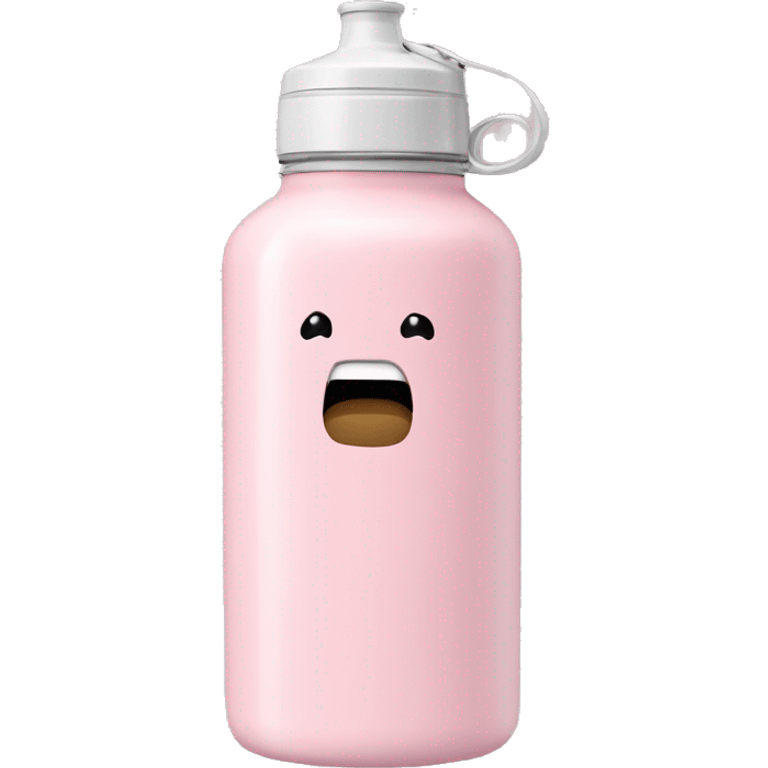 Light pink Stanley water bottle emoji