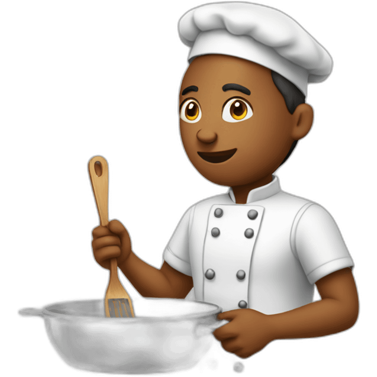 preparing recipe emoji