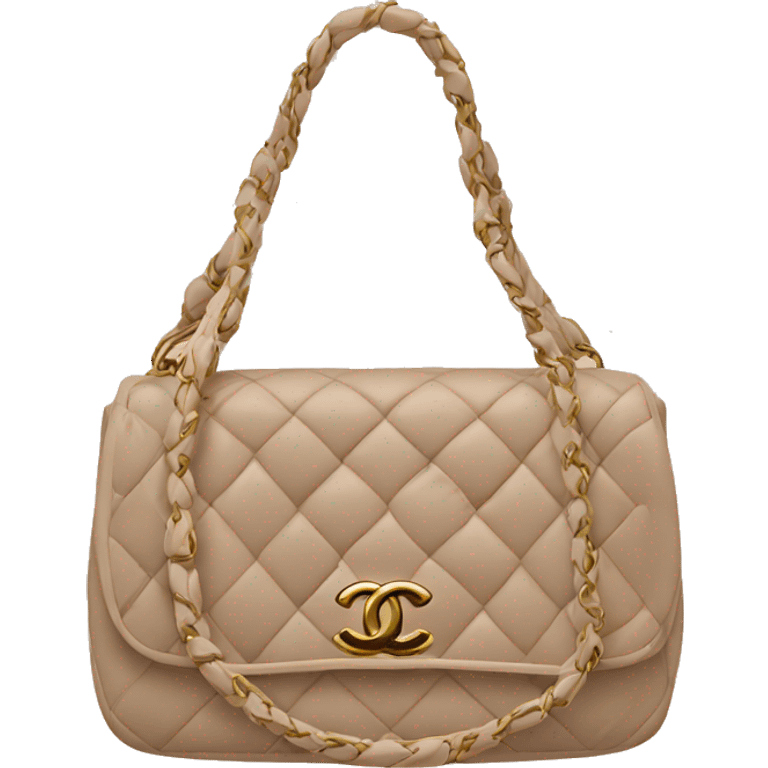 Chanel handbag emoji