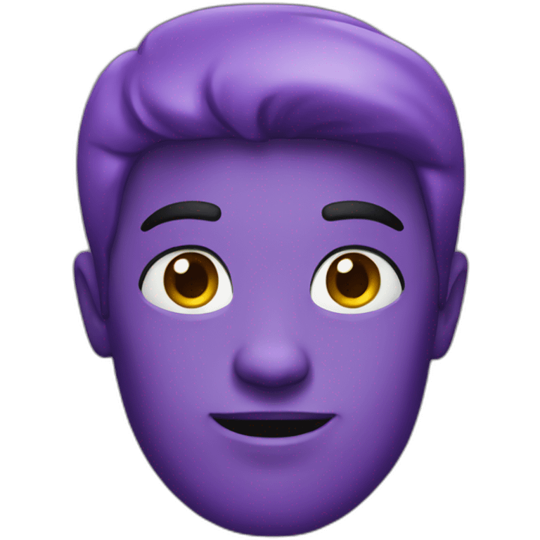 Purple emoji