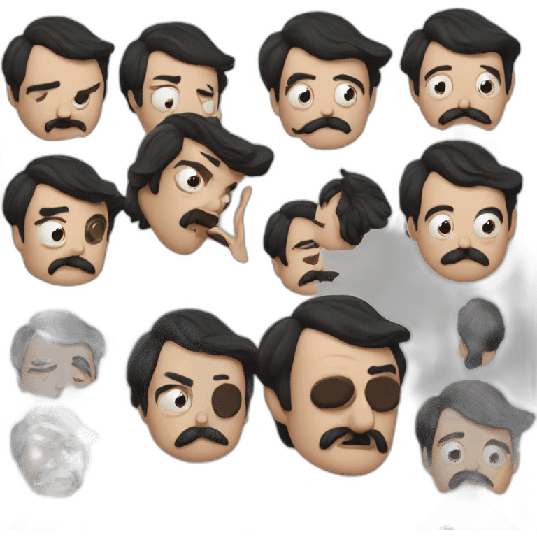 Edgar Alan Poe durmiendo emoji