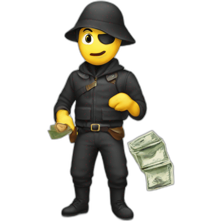 thief with money emoji