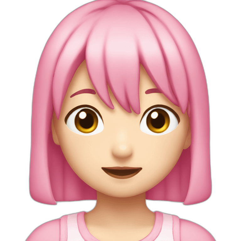 pink うさぎ emoji