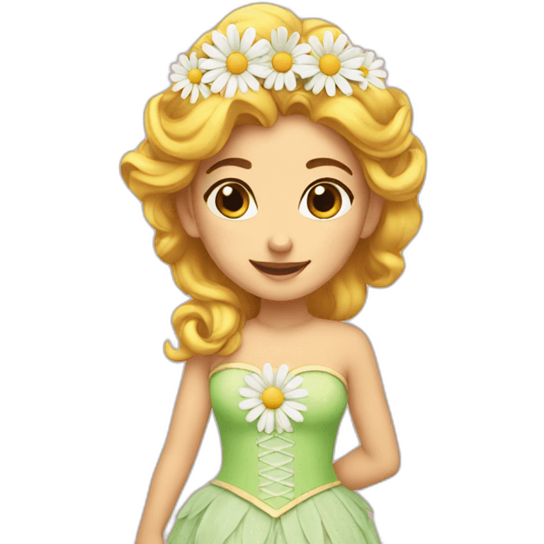 daisy princess emoji