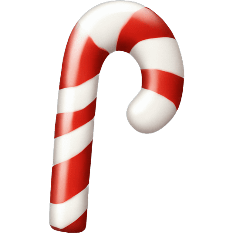 Cute Small Glass Candy Cane  emoji