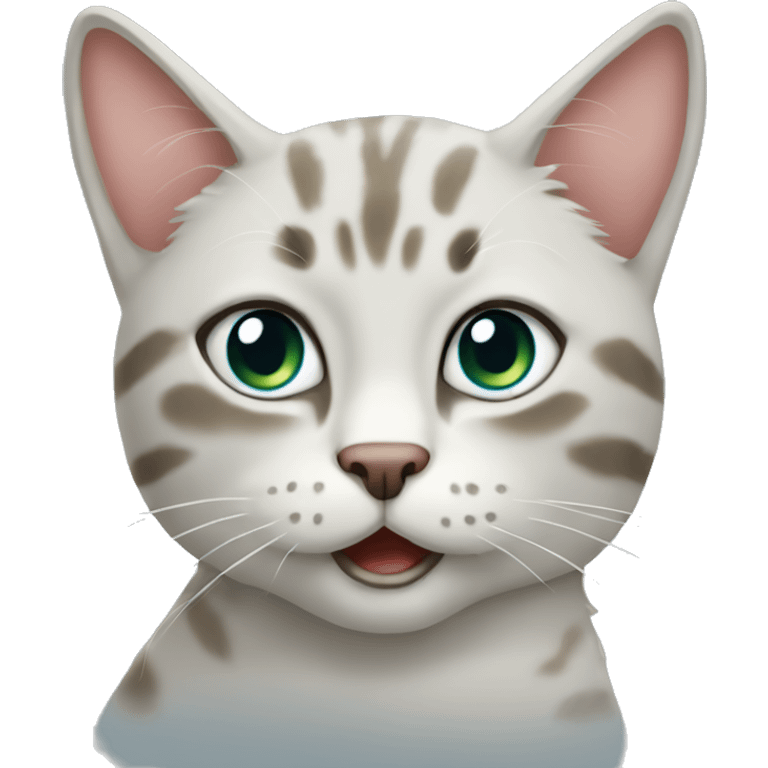 gatto delle nevi  emoji