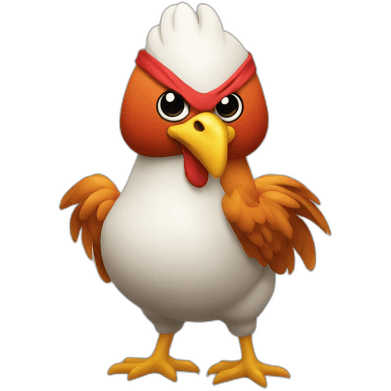 ninja chicken emoji