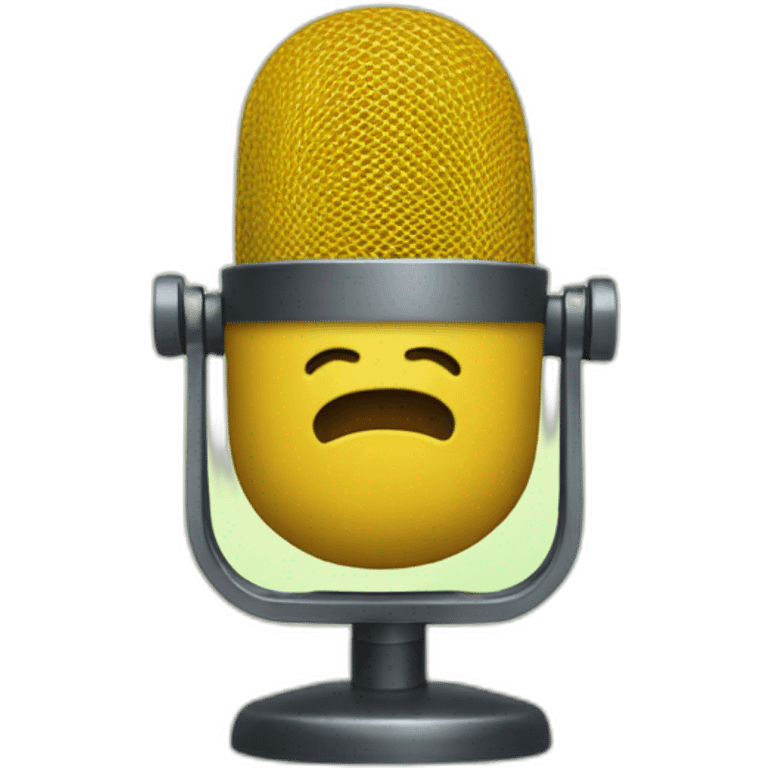 mic in thé forest emoji