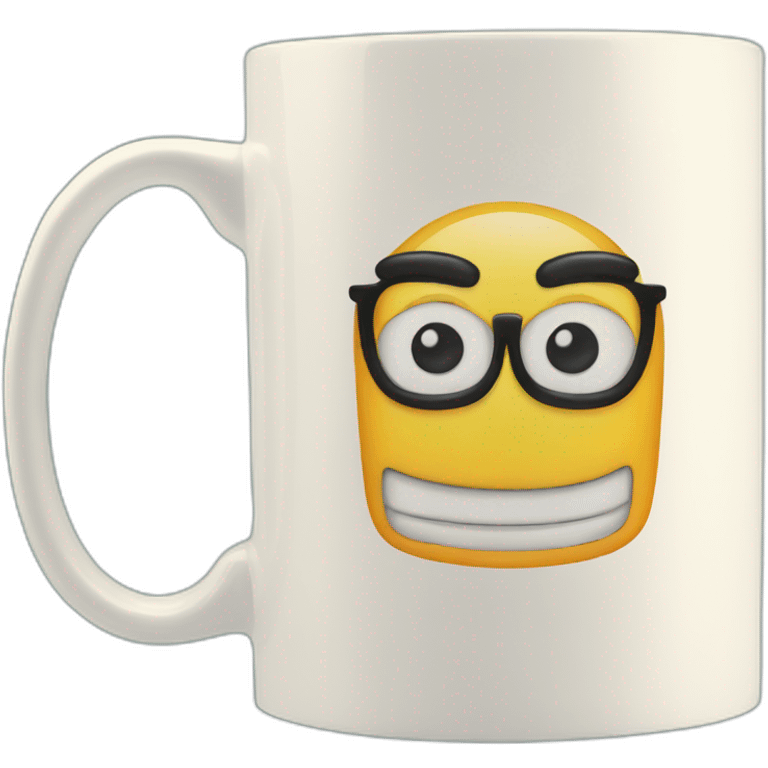 best boss in the world lettering mug emoji