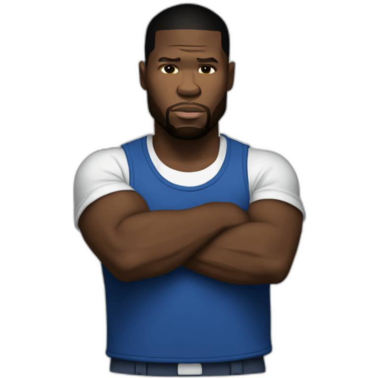 50 CENT SEÑALANDO SU MANO 5 emoji