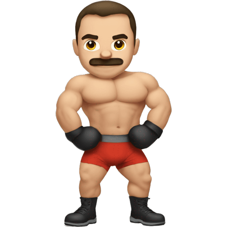 squat strongman emoji