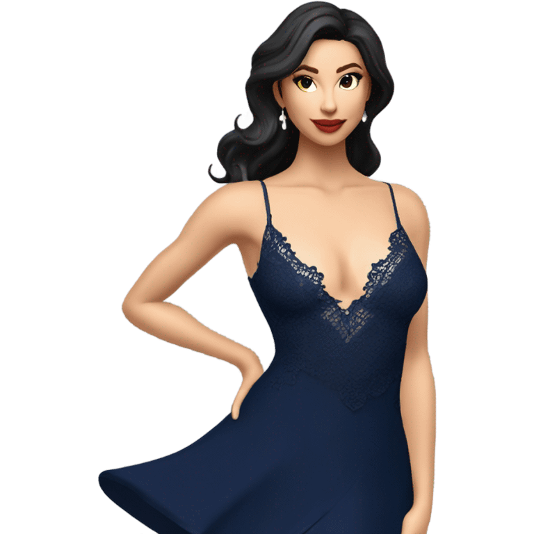 Navy blue tango emoji