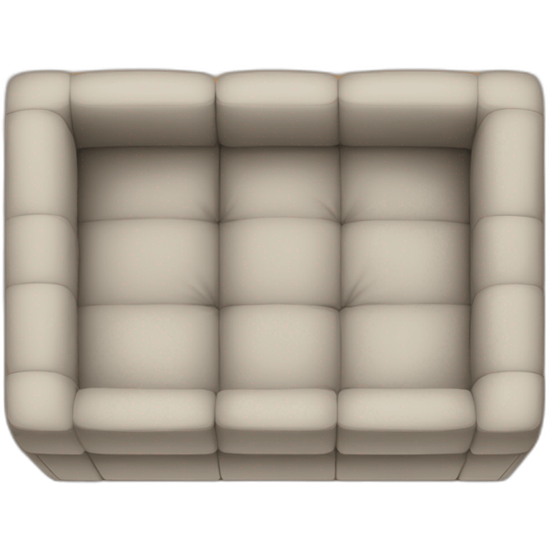 furniture top view emoji