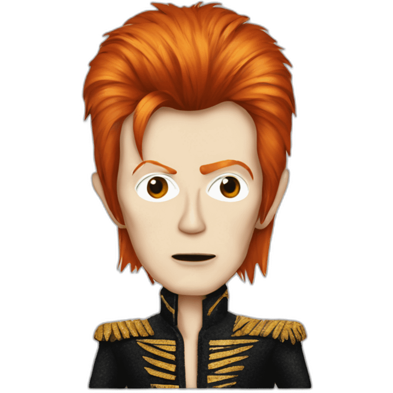 David Bowie as Ziggy Stardust emoji