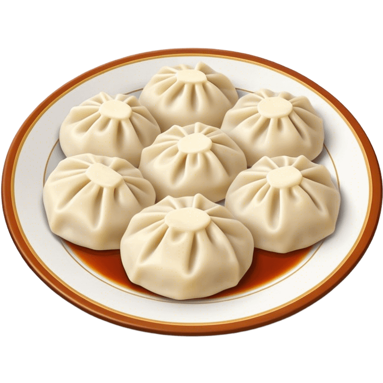 buuz Mongolian steamed dumpling  emoji