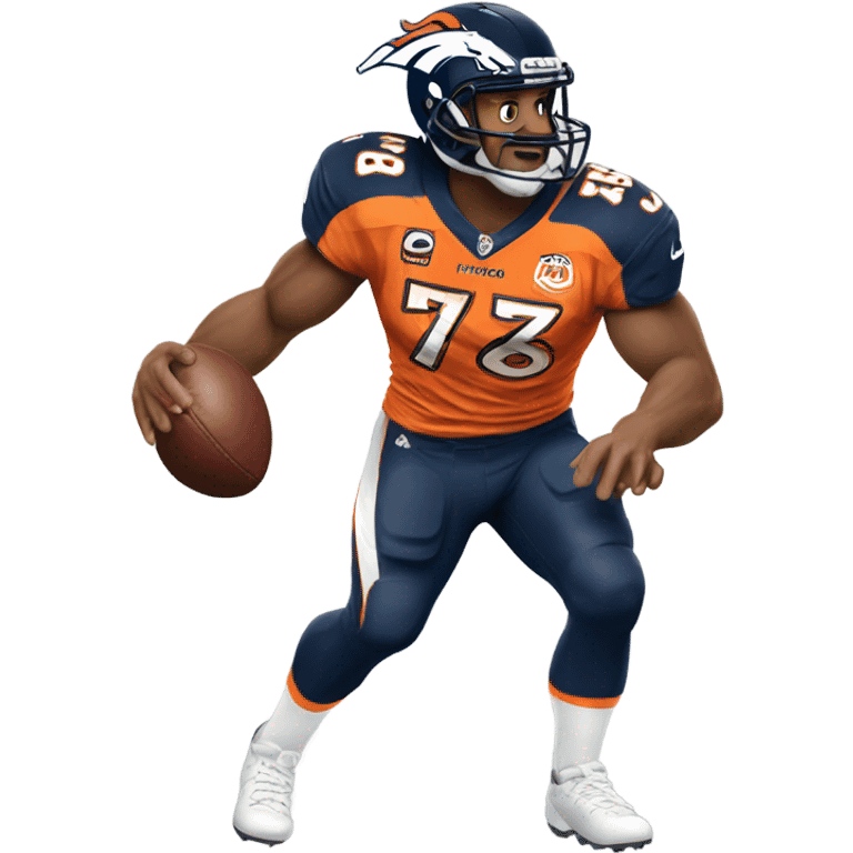 Denver bronco emoji