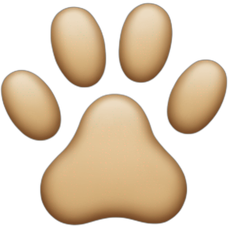 Dog paws  emoji