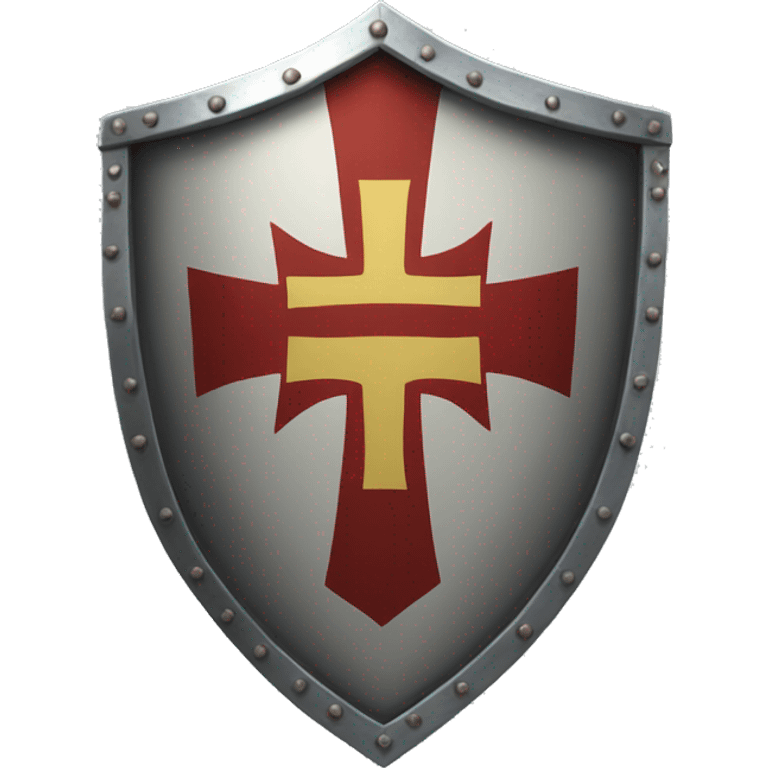 Crusader shield emoji