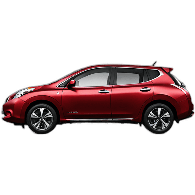 2015 Nissan leaf cayenne red emoji