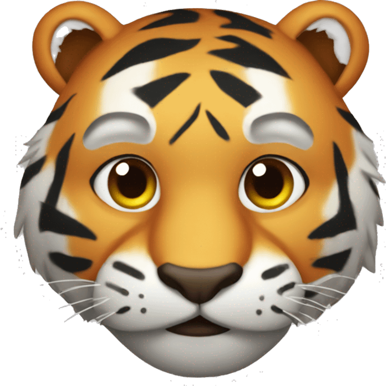 Stuffed tiger emoji