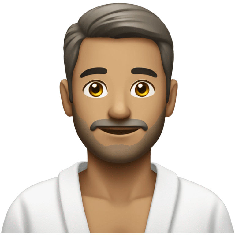 Man in spa emoji