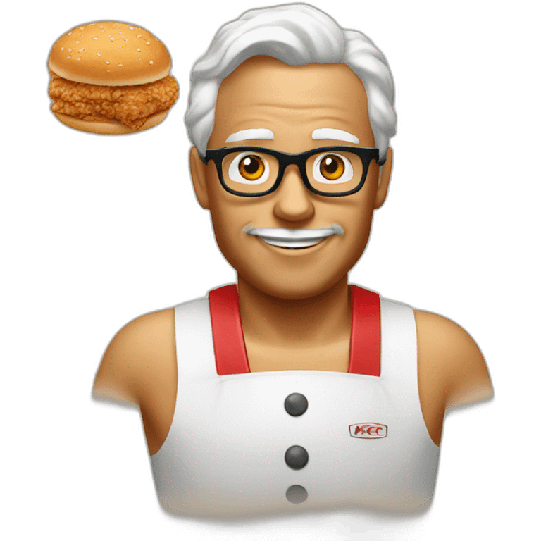 KFC menu emoji