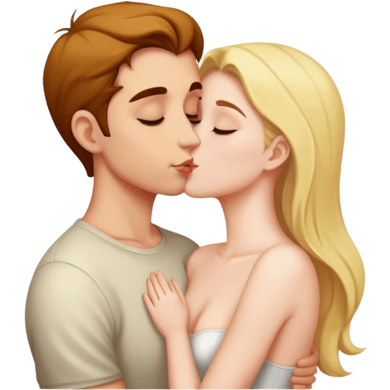 Cuple kissing emoji