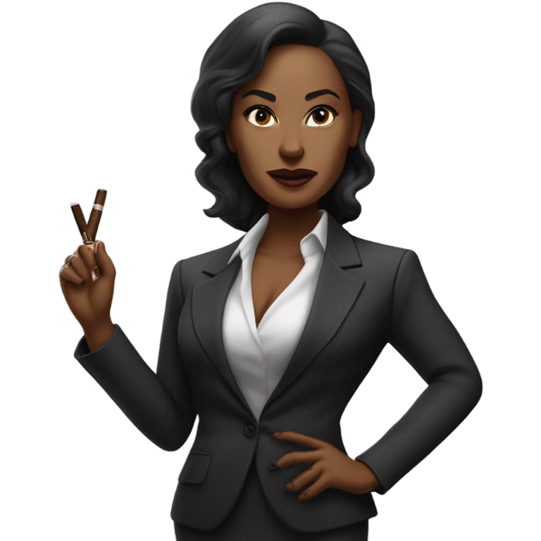 Woman mafia boss emoji