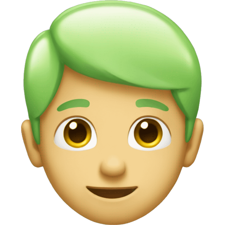 Light green hart emoji