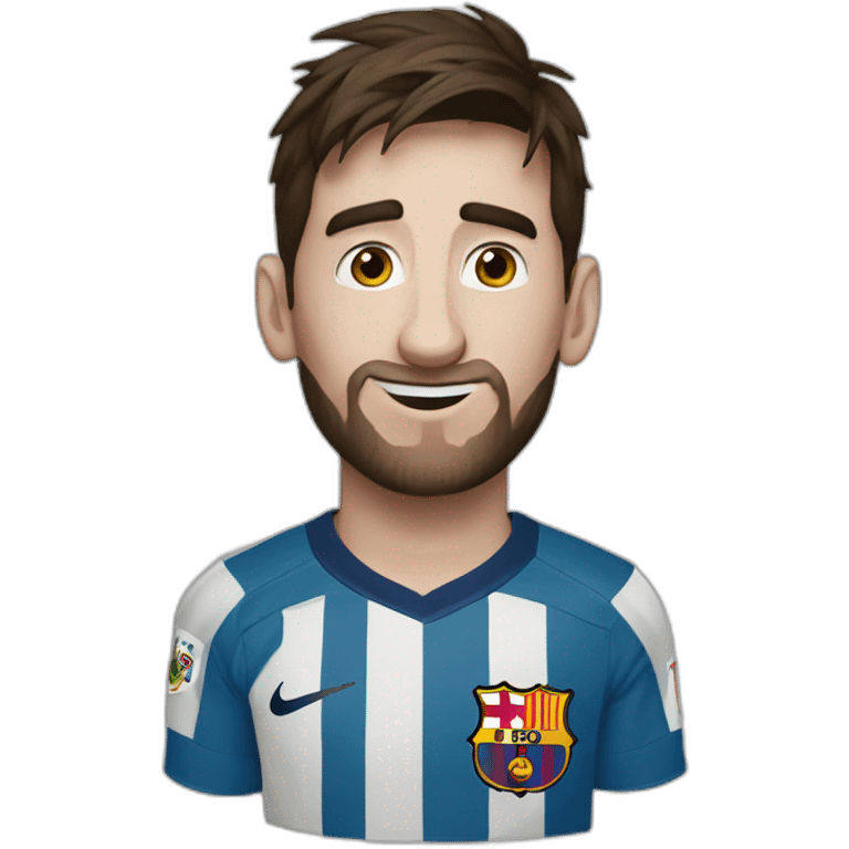 Messi en chevre emoji